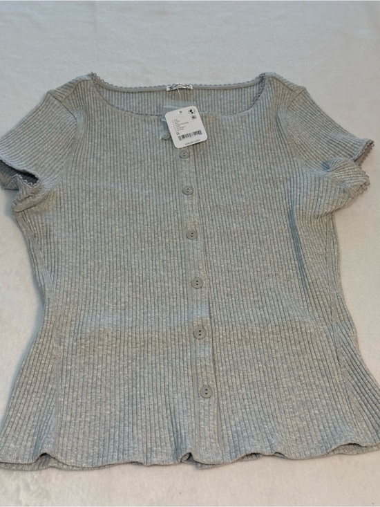 Free People Sweaters - New Free People Cardigan. Light Heather Gray. Medium
